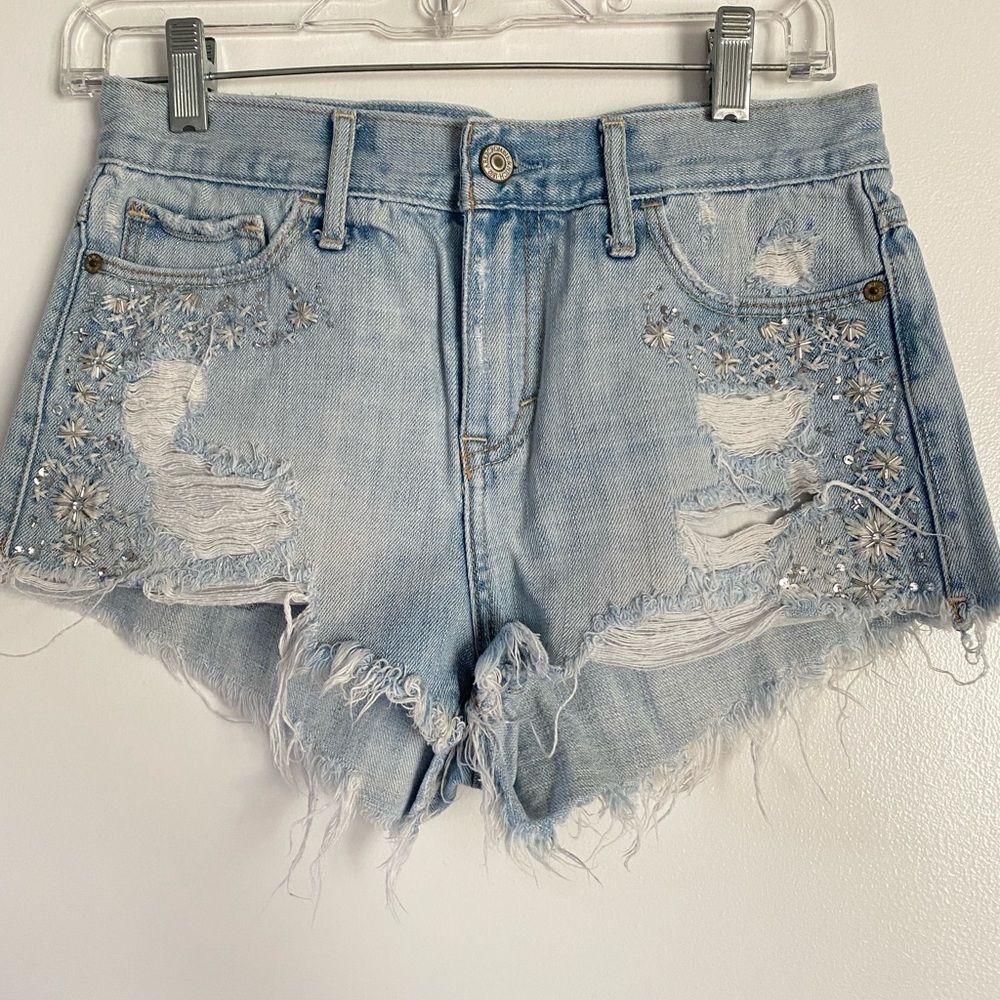 Abercrombie & Fitch embellished shorts Size 2
